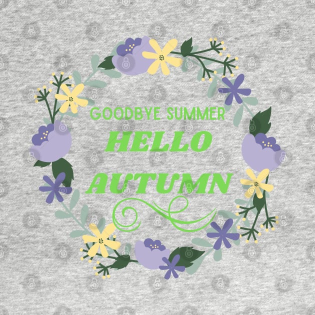 Hello autumn - fall autumn - Goodbye summer by OrionBlue